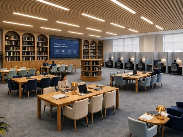 Rugby School Dubai Library
