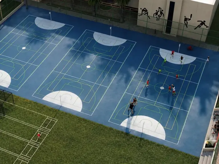 Rugby School Dubai Basket ball Court