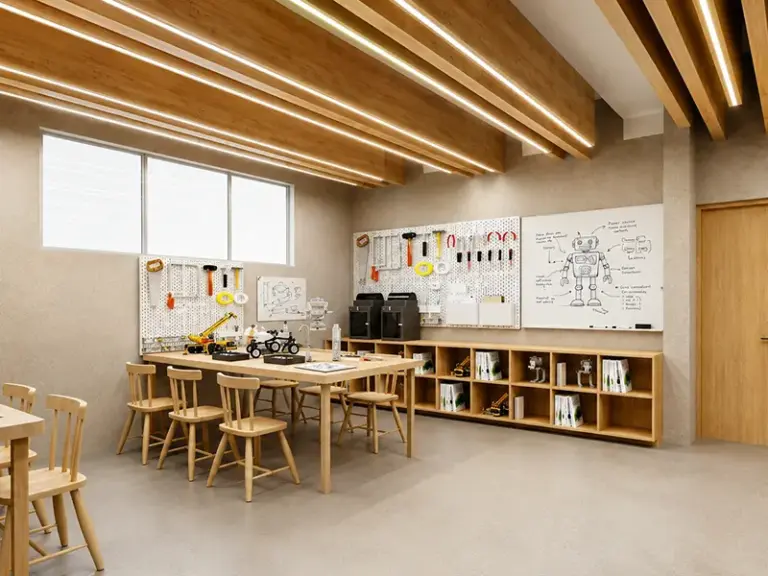 Rugby School Dubai Robotics Wall